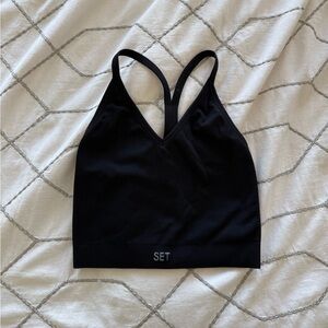 SET ACTIVE Black Women's Bra / crop top